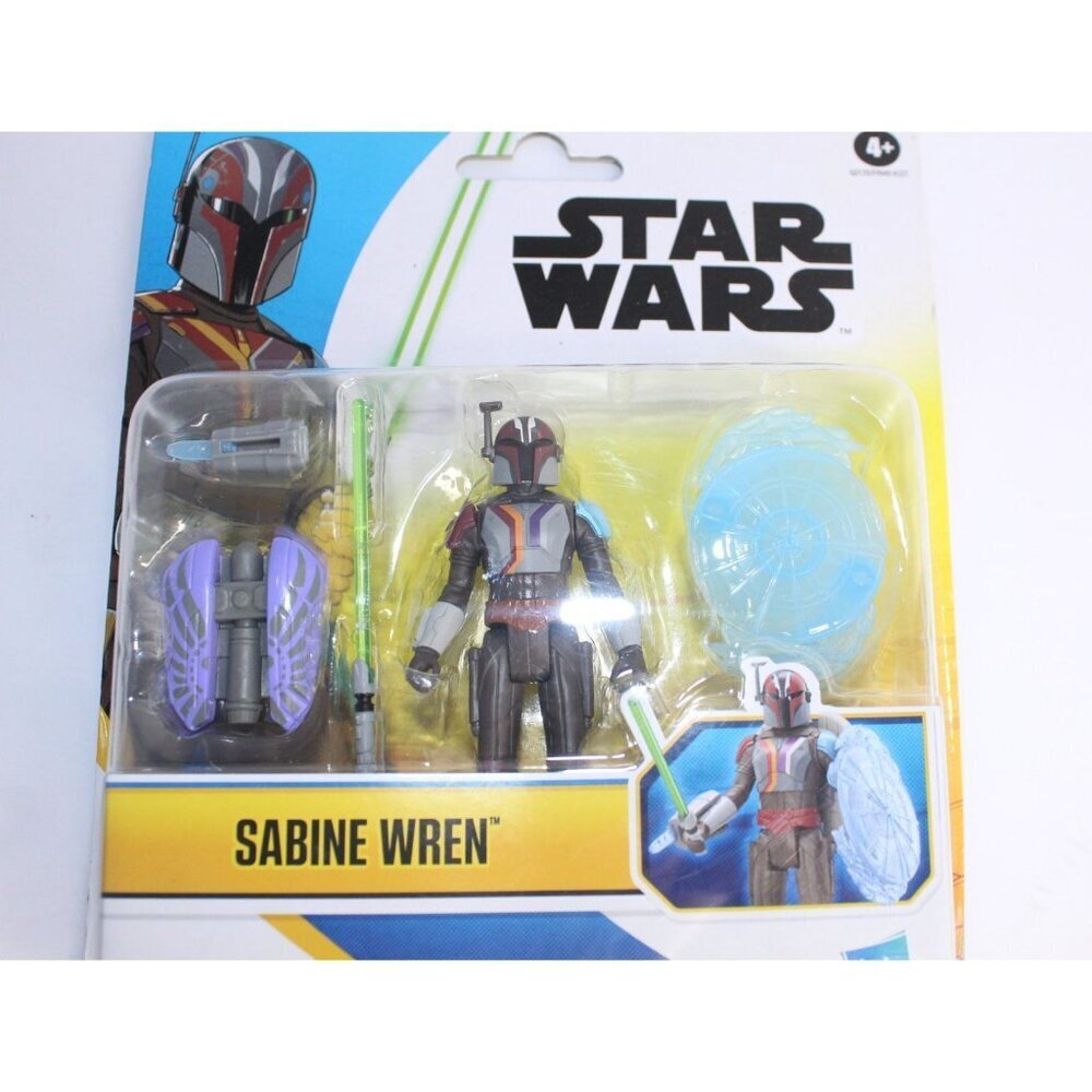 Star Wars Sabine Wren 4" Disney Hasbro Epic Hero Series Action Figure NWB - Picture 2 of 7